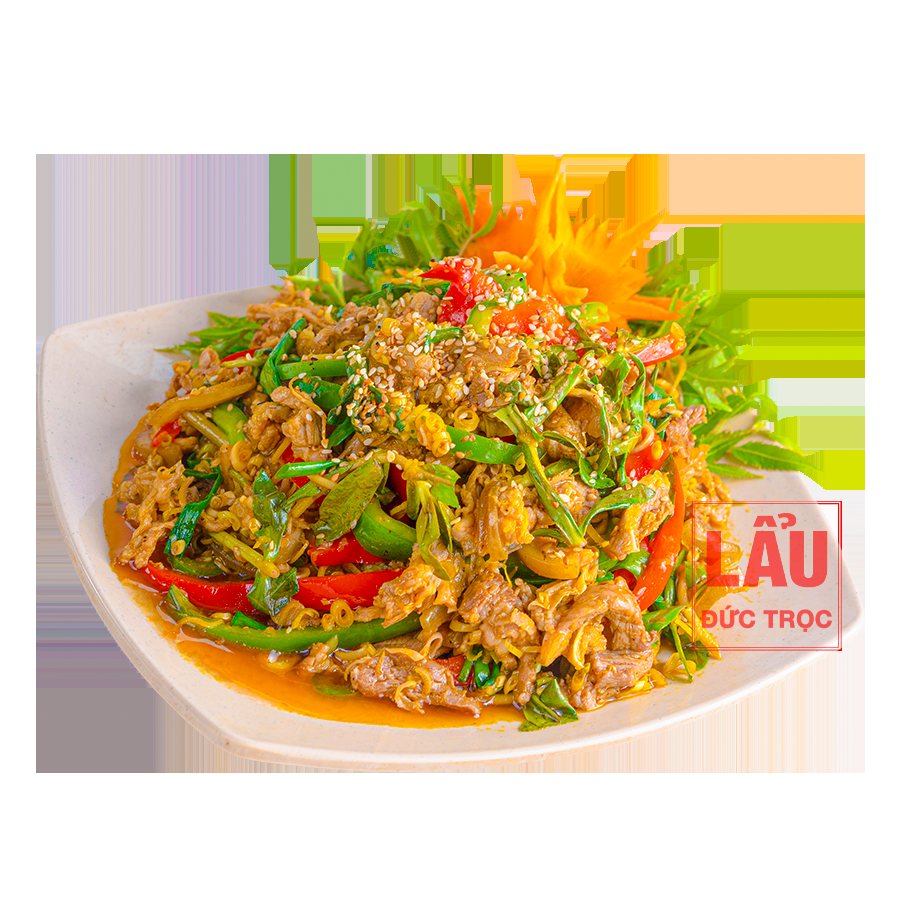 Bê xào sả ớt