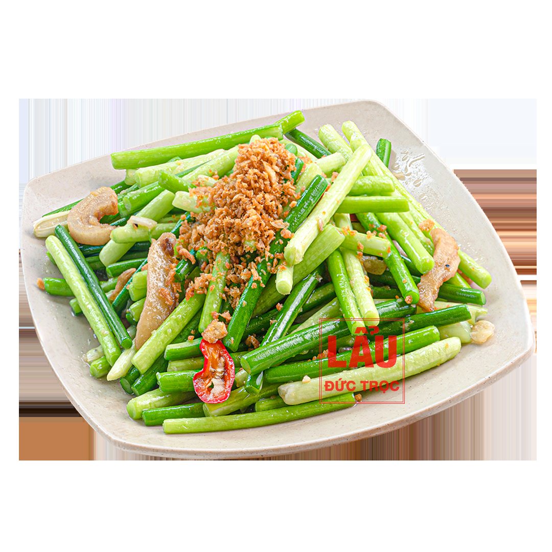 Ngồng tỏi xào tỏi